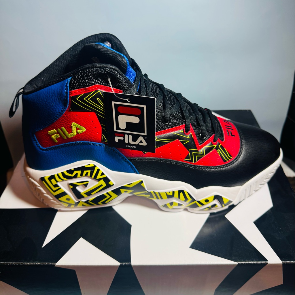 New! Fila Mb Jamal Mashburn Sz 15 Reto Hight Top Basketball Shoes Men’s